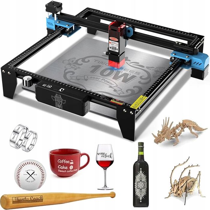 Ploter Laserowy CNC TwoTrees TTS-10 Pro 10W Grawerka Grawiarka