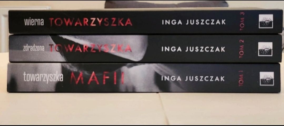 Inga Juszczak -zestaw 3 książek
