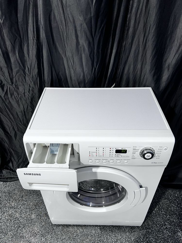4.5 кг стиральная машина SAMSUNG wf6458n4w. Доставка бесплатно
