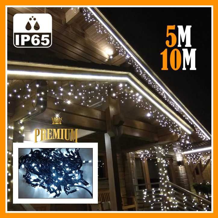 Бахрома уличная IP 44  Гирлянда ЛЮКС качество + Flash Теплый LED MOD_7