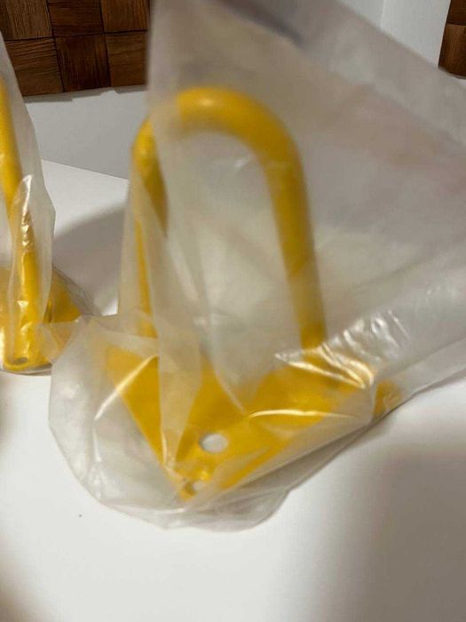 Ніжки меблеві Hairpinleg 15 см жовті