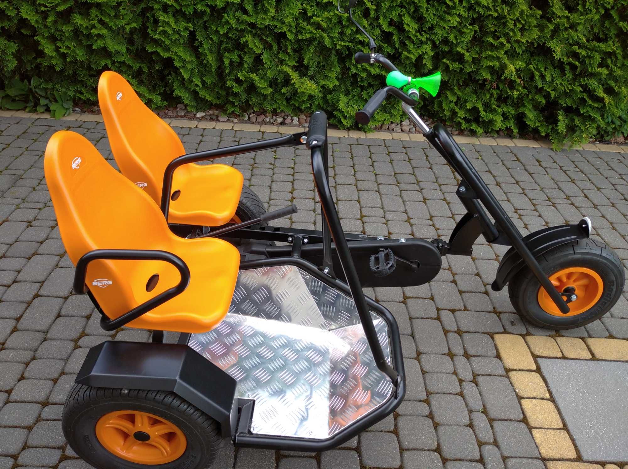 Nowy dwuosobowy gokart BERG Duo Chopper BF na pedały.