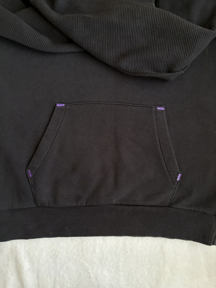 czarna bluza z kapturem m 38