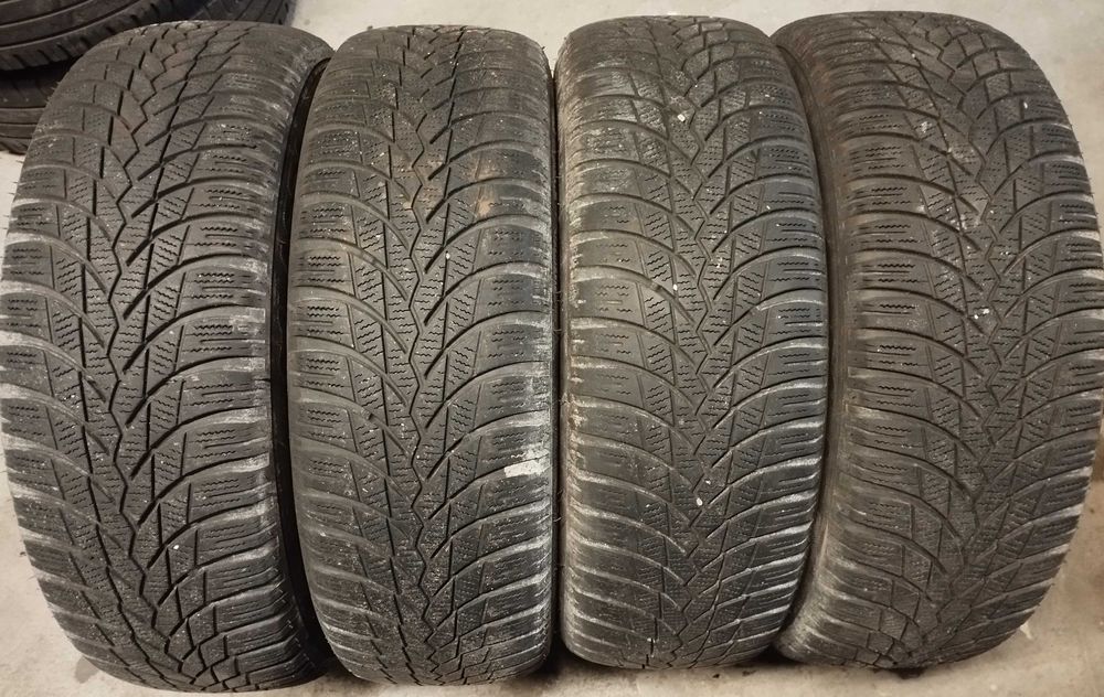 Koła zimowe 15 cali 4 x 100 opony zimowe 185 / 60 R 15 komplet OKAZJA