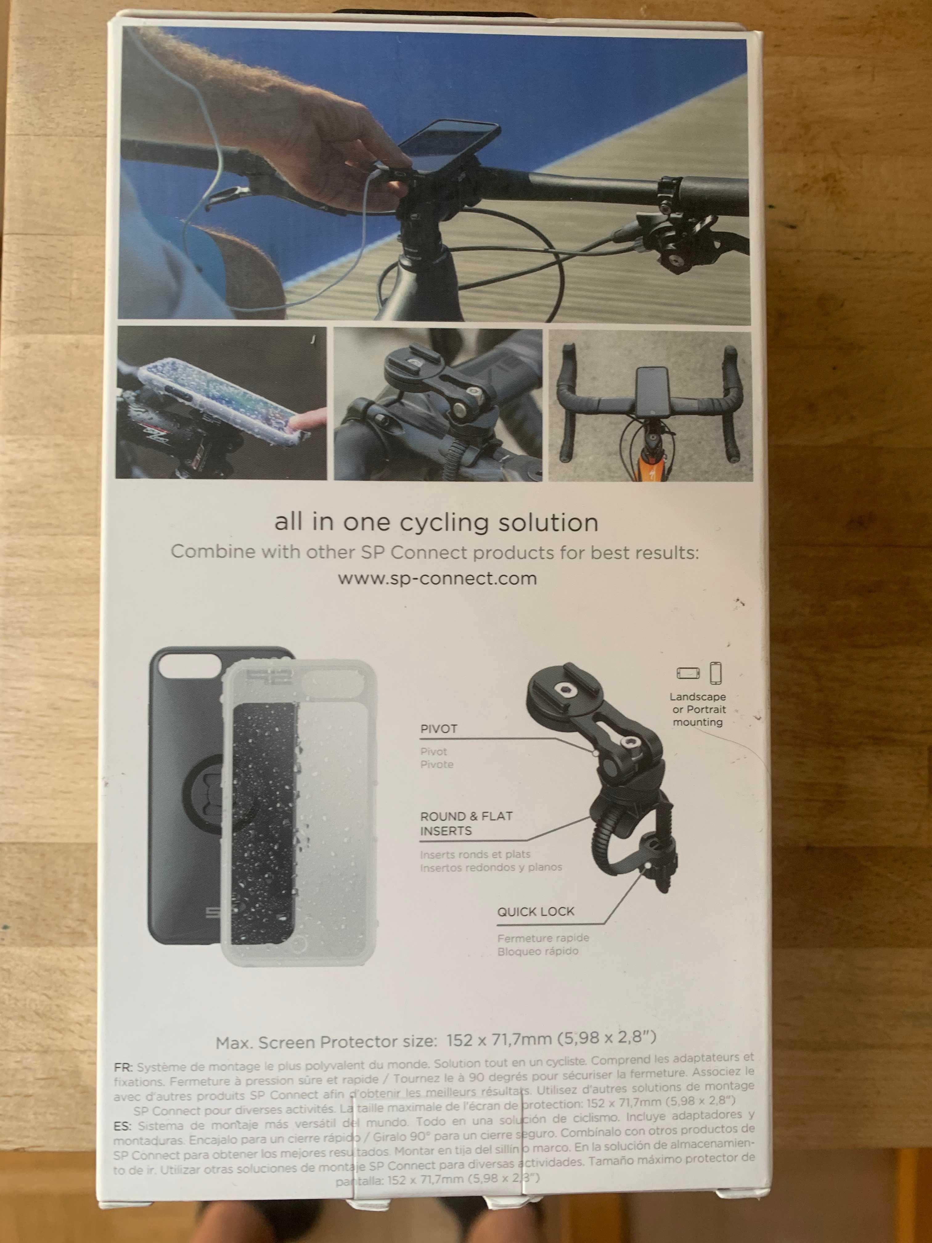 Uchwyt rowerowy SP CONNECT Bike Bundle II do iPhone 8+/7+/6S/6+