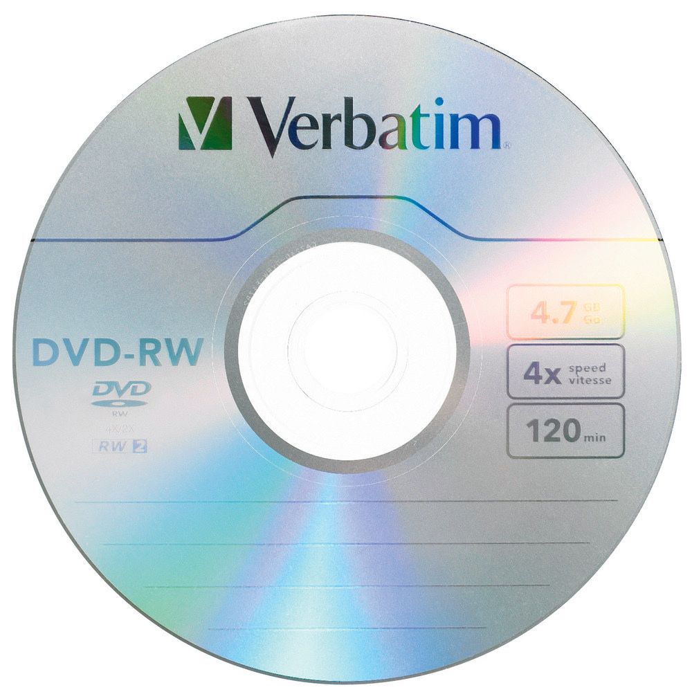 Диски многоразовые VS DVD+RW 4.7Gb 4x Bulk 50 pcs. Ritek