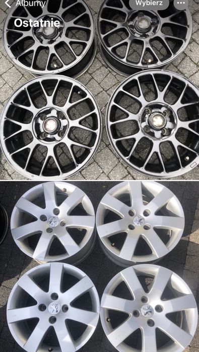 Felgi aluminiowe 16 4x108 Peugeot Citroen