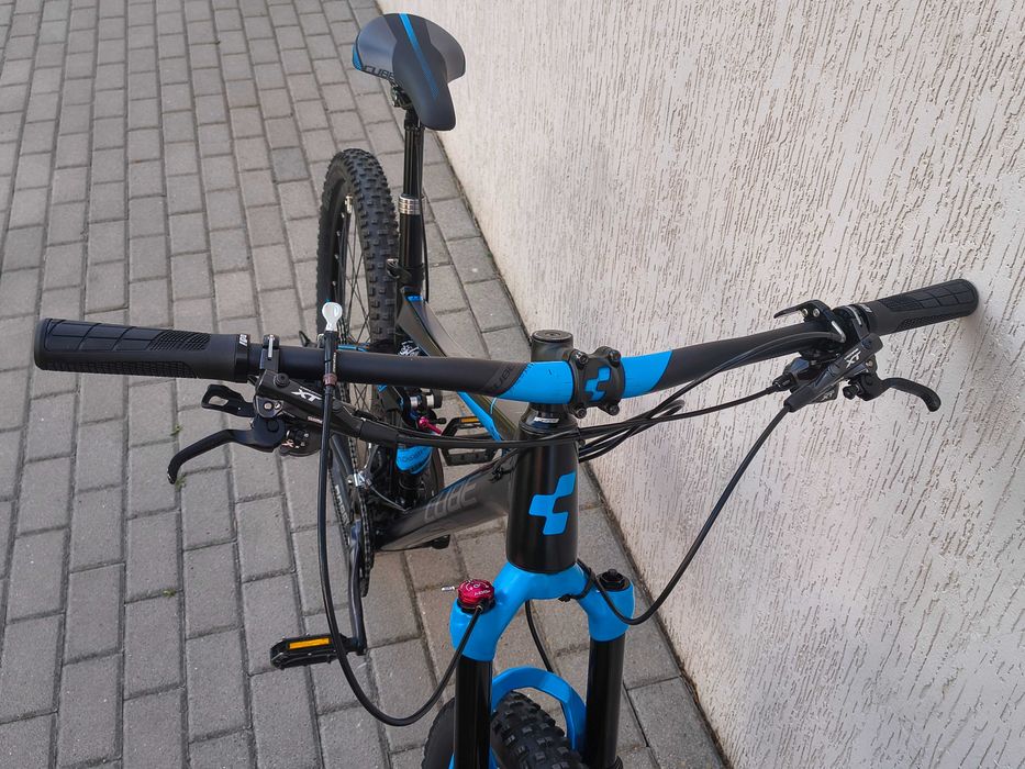 Велосипед Cube STEREO 120 HPA RACE 27.5 весь на  Shimano XT 8000