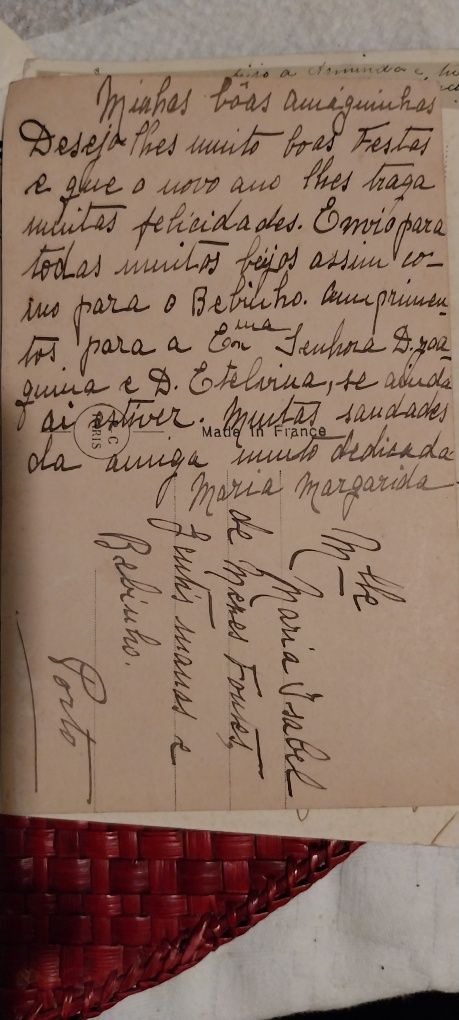 Postais antigos( 1906 até 1912)