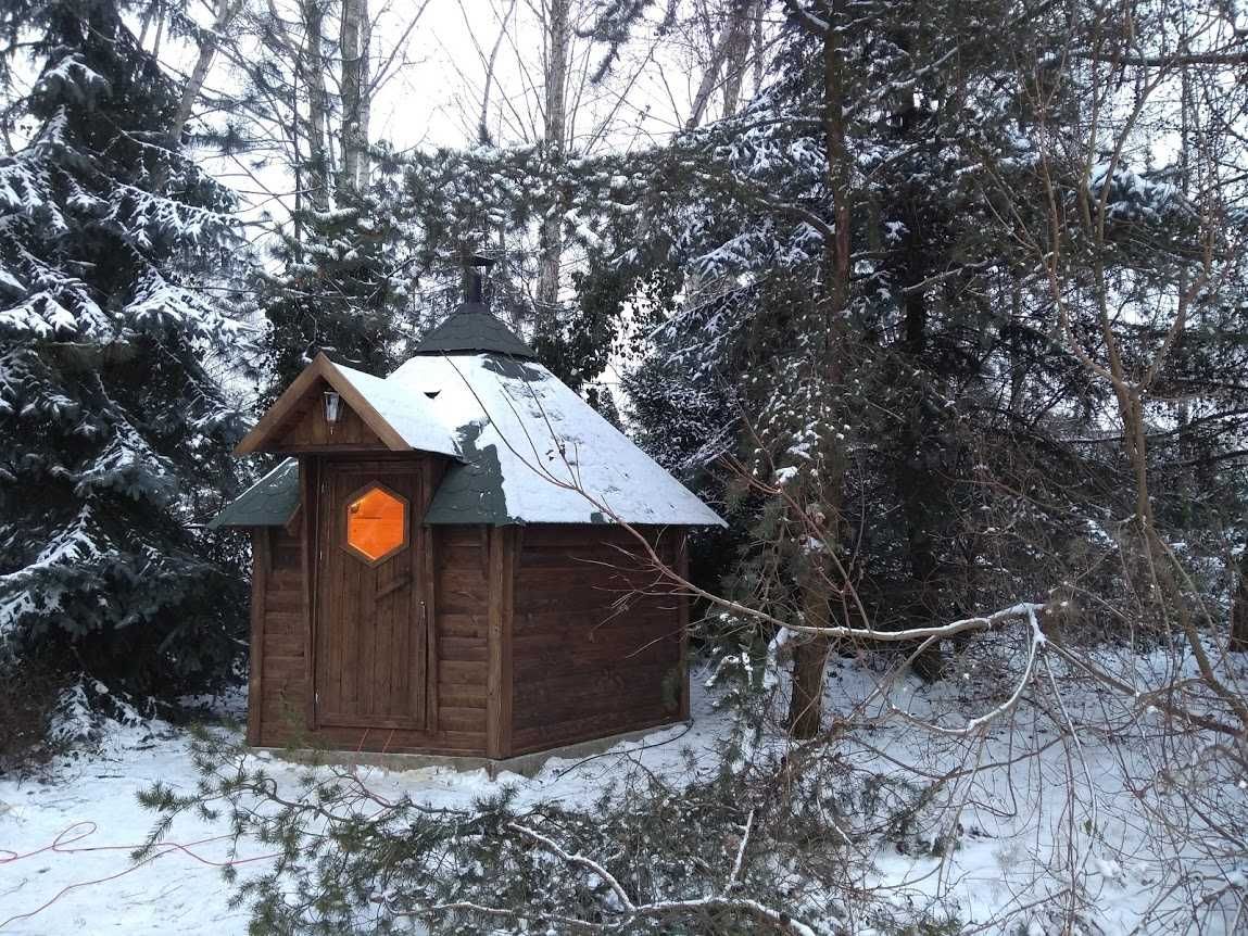 Sauna 7m2 ruska bania sauna fińska ogrodowa