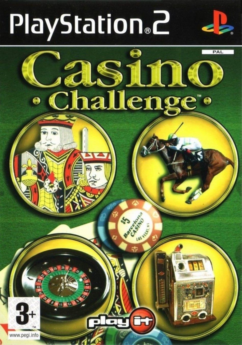 Casino Challenge PS2 Uniblo Łódź