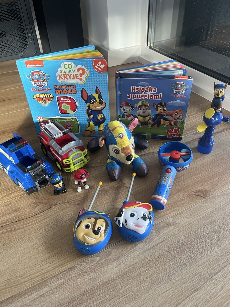 Zestaw zabawek psi patrol paw patrol