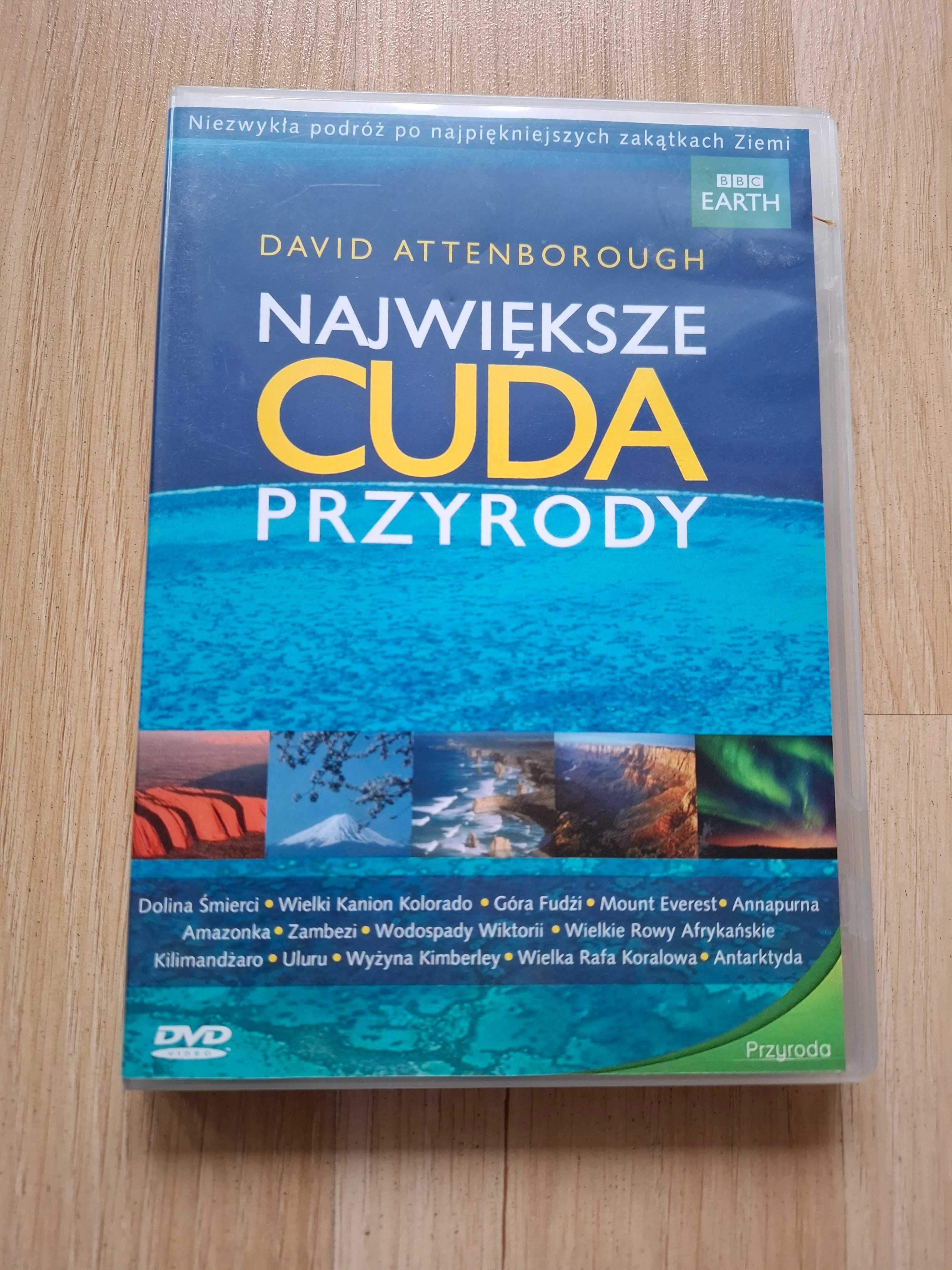 Największe cuda przyrody David Attenborough BBC DVD