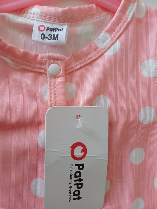 Rampers dla dziewczynki, rozmiar 0-3 miesiące, 62/68