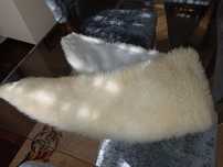 Gola de pele mouton