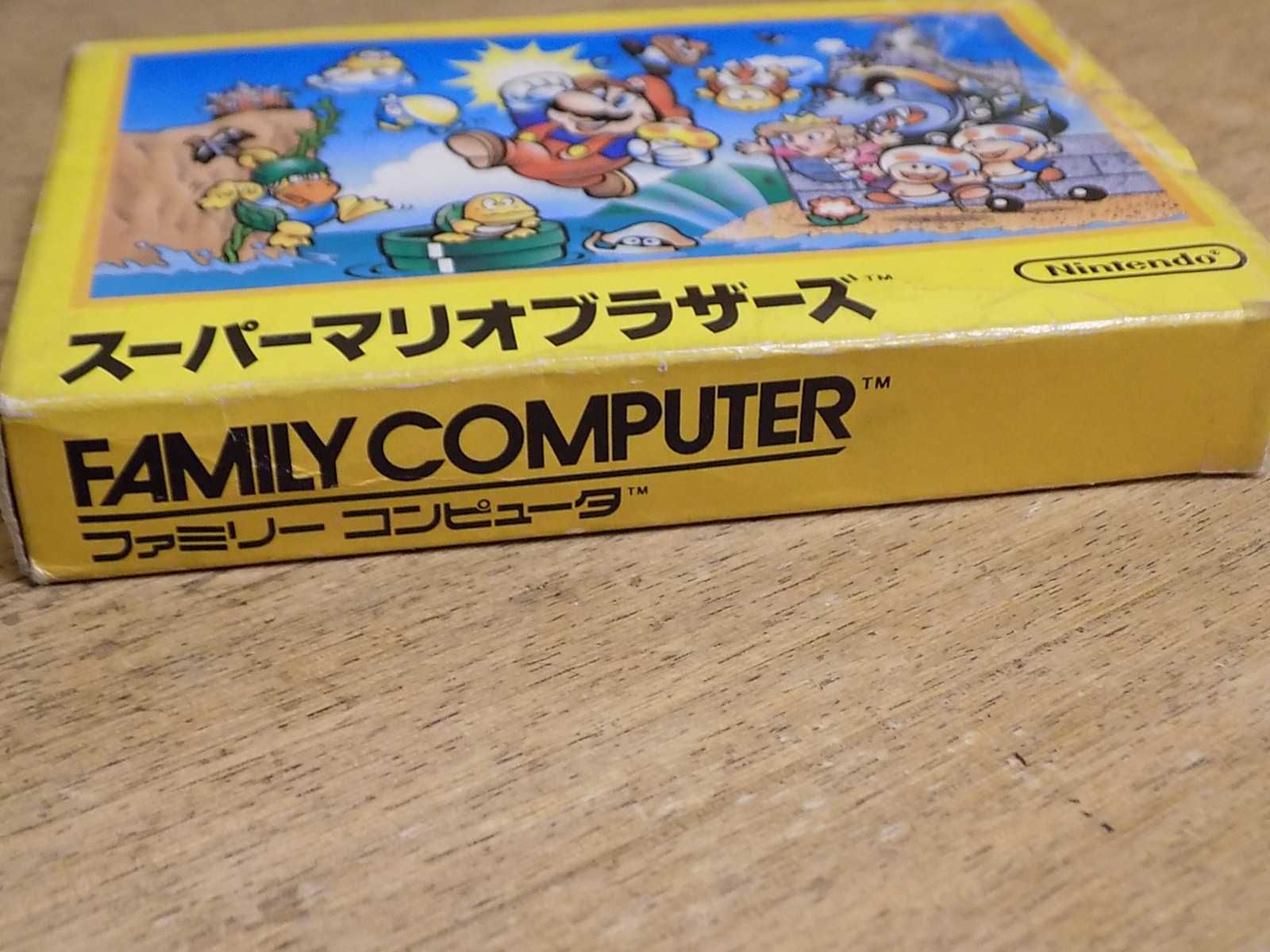 Super Mario Bros. z pudełkiem - kartridż na Nintendo Famicom / Pegasus