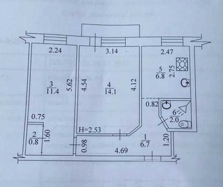 В продаже 2 комнатная квартира на Павловом Поле