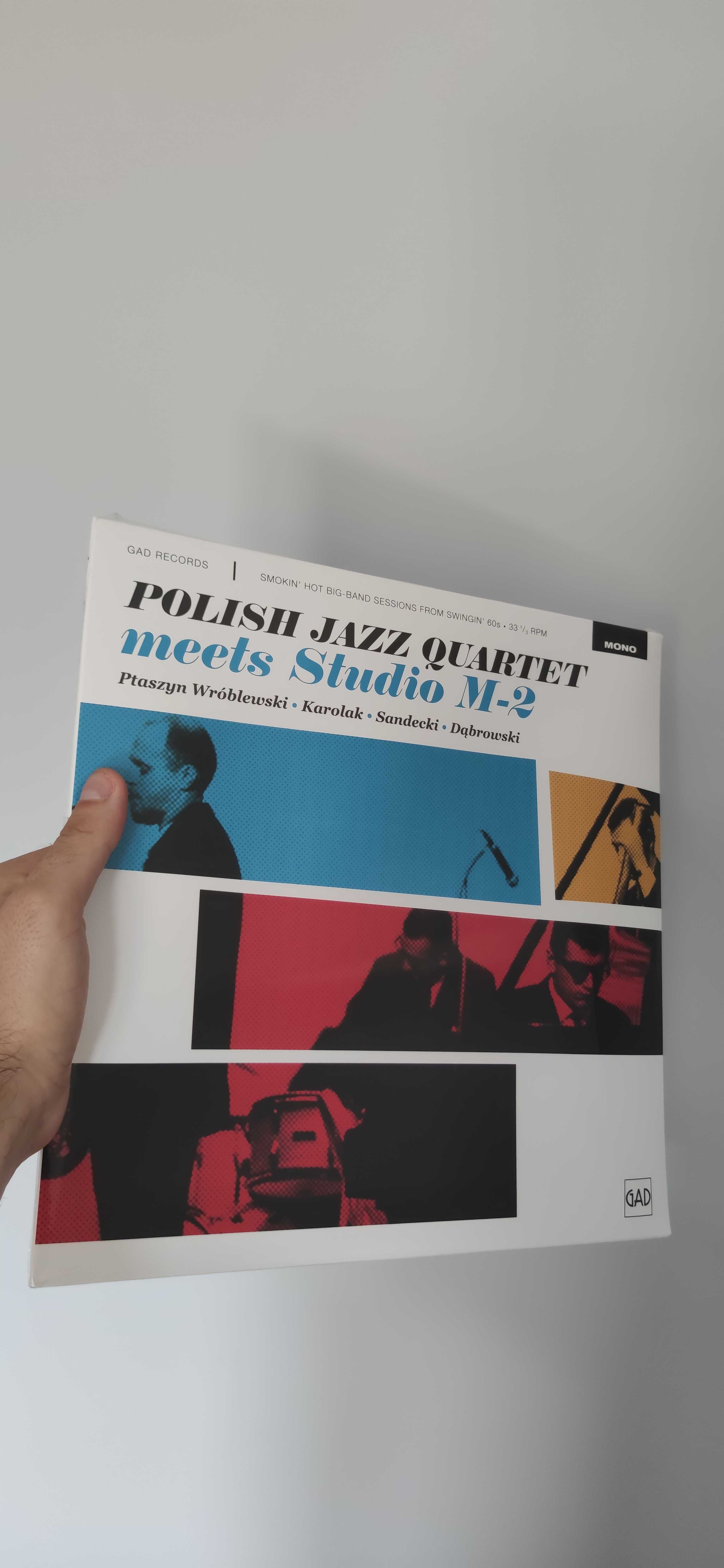 POLISH JAZZ QUARTET - MEETS STUDIO M-2 LP vinyl Black 1/389 nowa