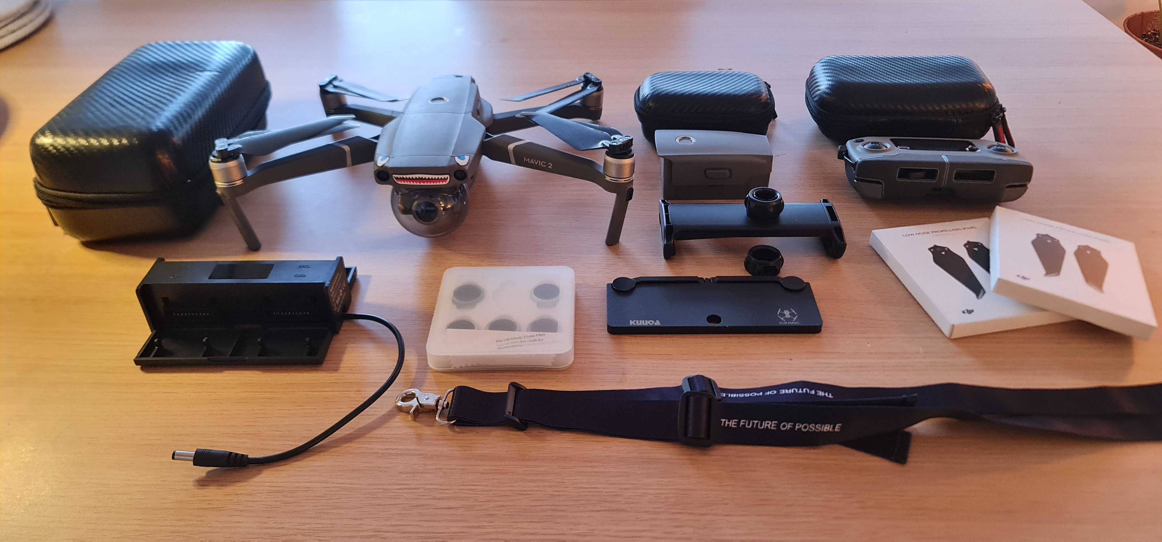DJI Mavic 2 Zoom – Barely Used + Extras!