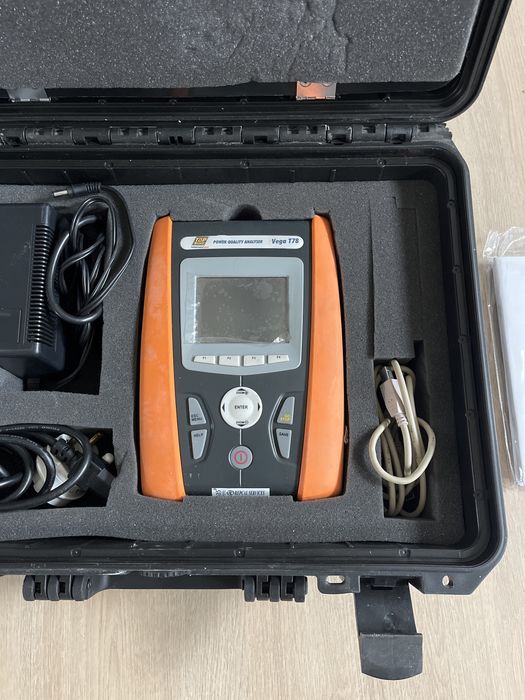 Analisador de qualifade de energia. HT Vega T78