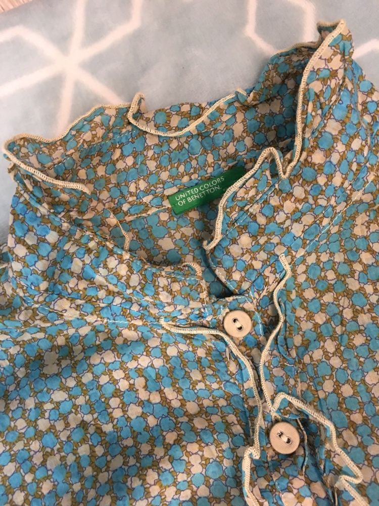 BENETTON Bluzka koszulka roz S