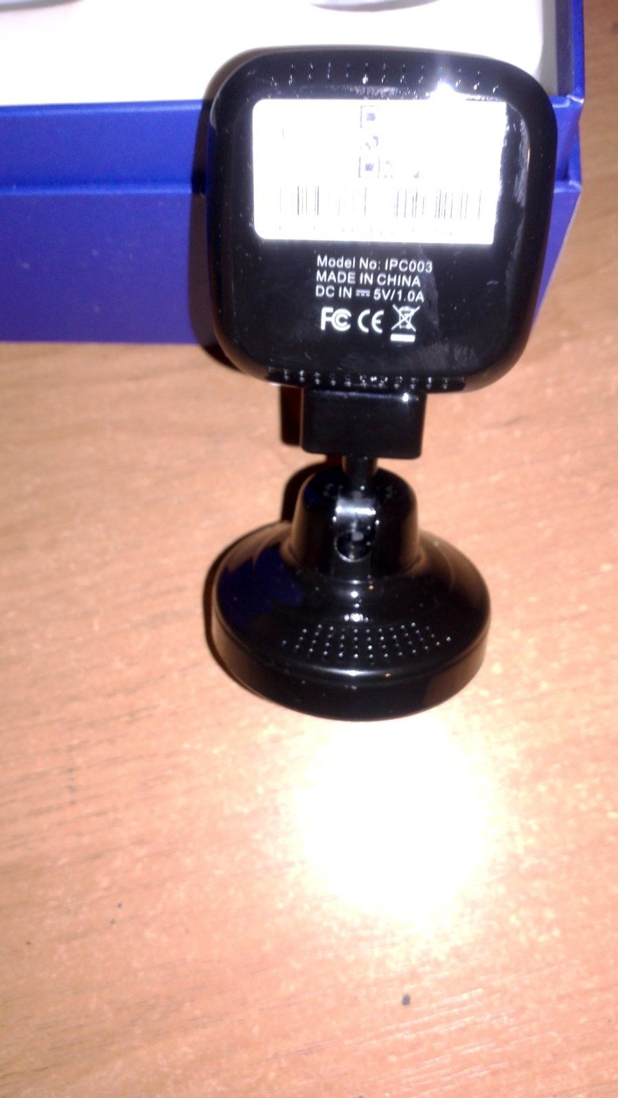 Ip-камера видеонаблюдения Wifi IPC 003 поворотная Ipcam черный