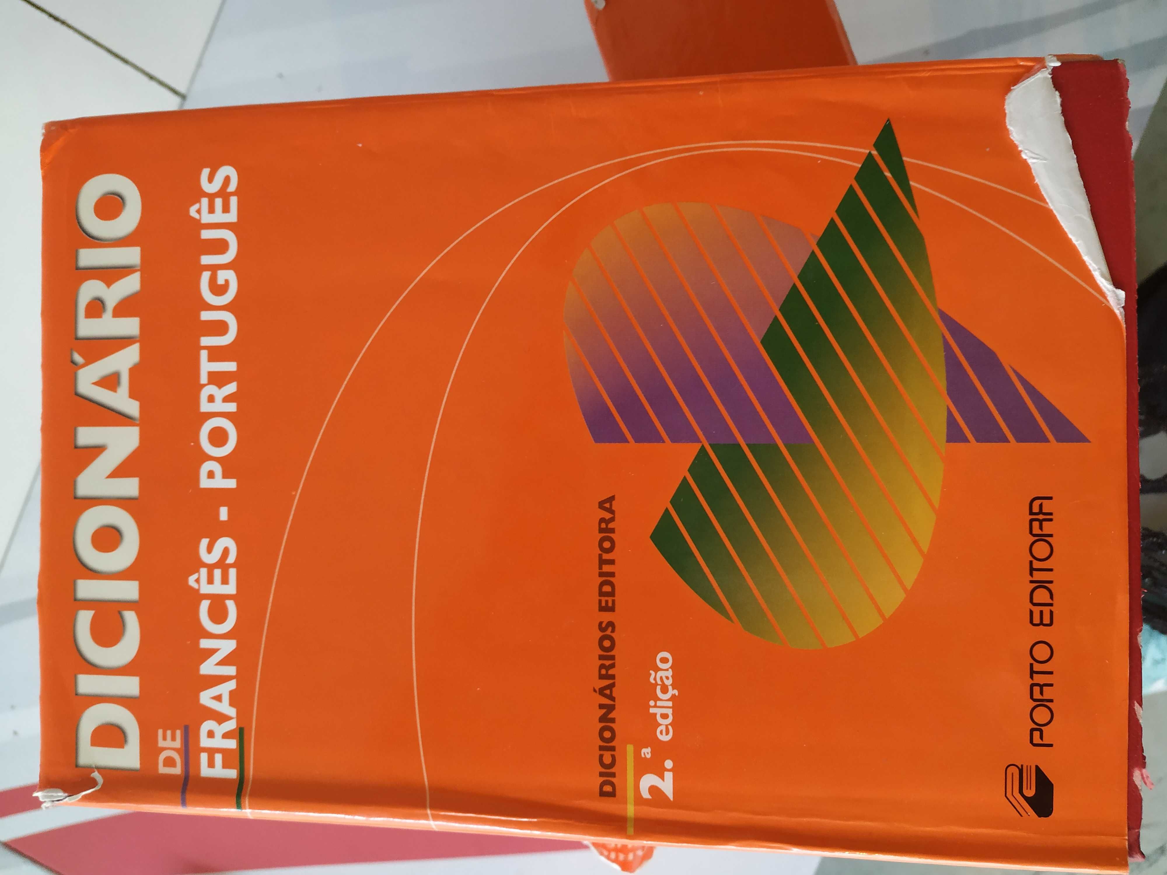 Dicionários Português-Francês e Francês-Português 2 volumes