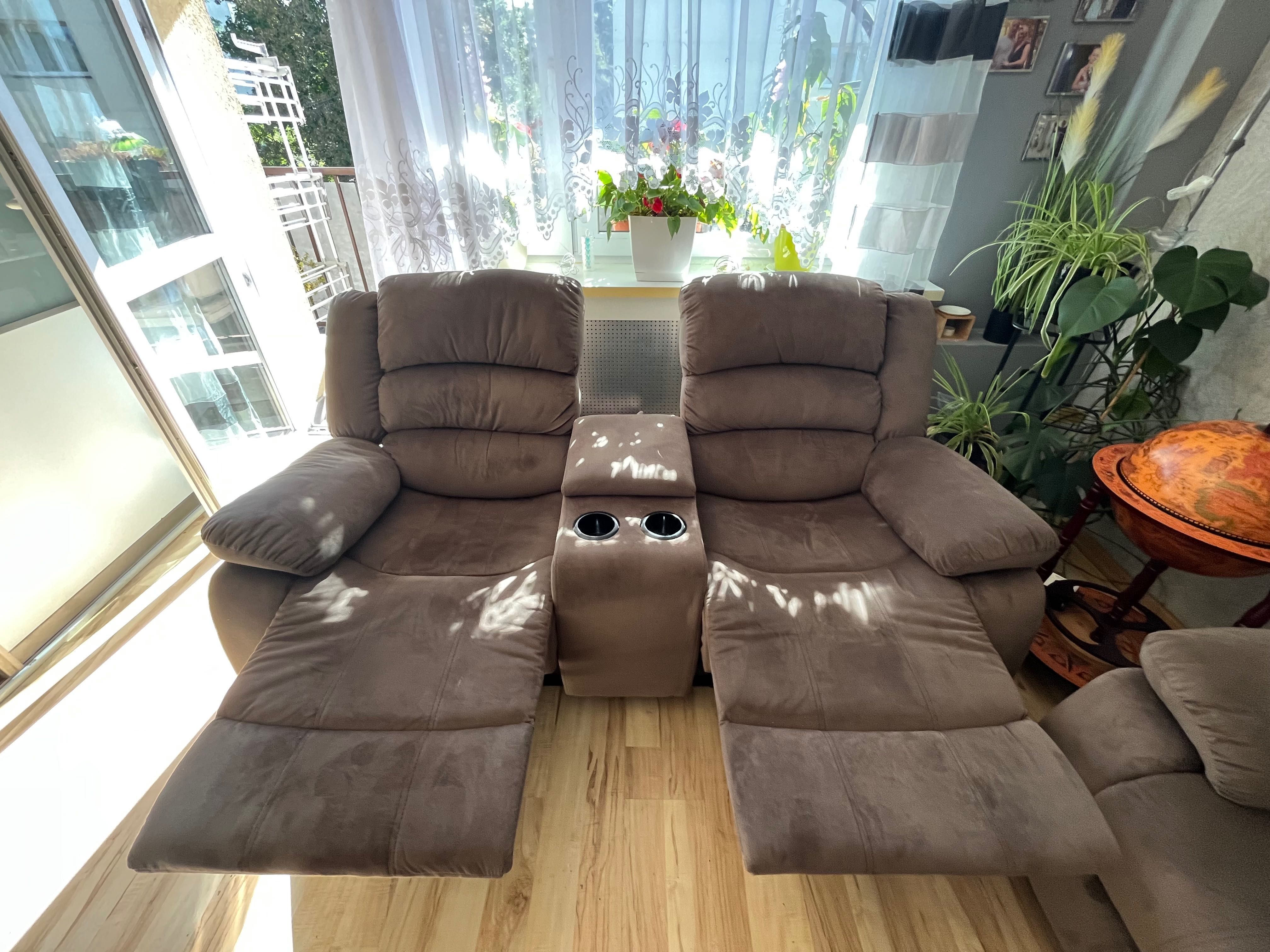Komplet wypoczynkowy z funkcją RELAX