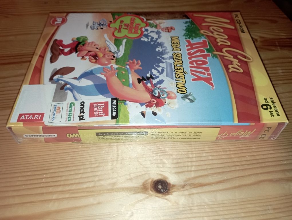 Asterix Mega Szaleństwo. PC PL NOWA FOLIA