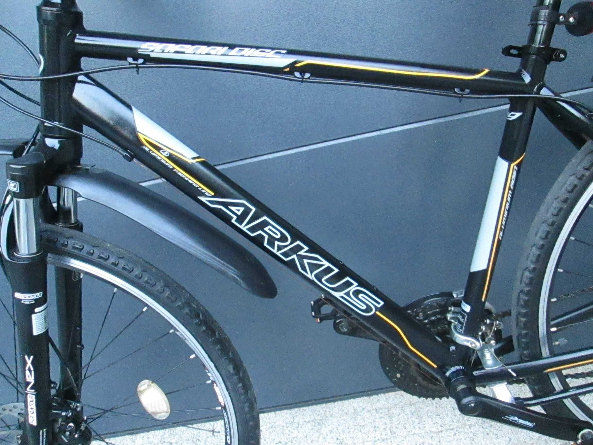 Fajny rower krossowy ARKUS SAFARI DISC Shimano hydraulika 49 cm.