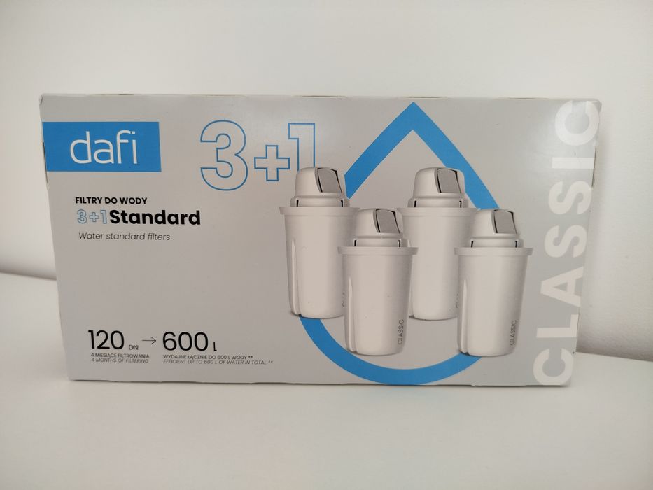 Daffi 4 sztuki filtry do wody
