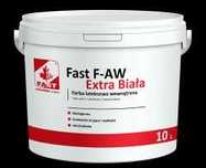 Farba Fast F-AW Extra Biała 10 L lateksowa farba wewnętrzna.