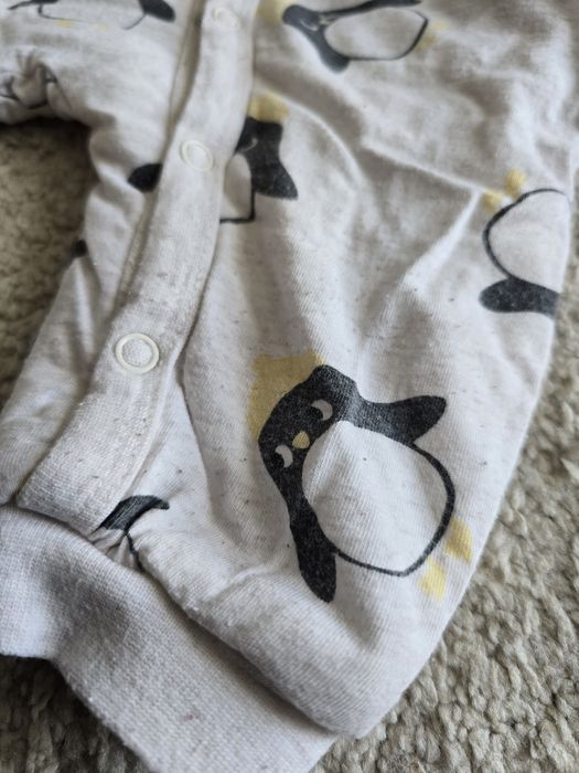 Ciepły pajacyk do spania r. 68