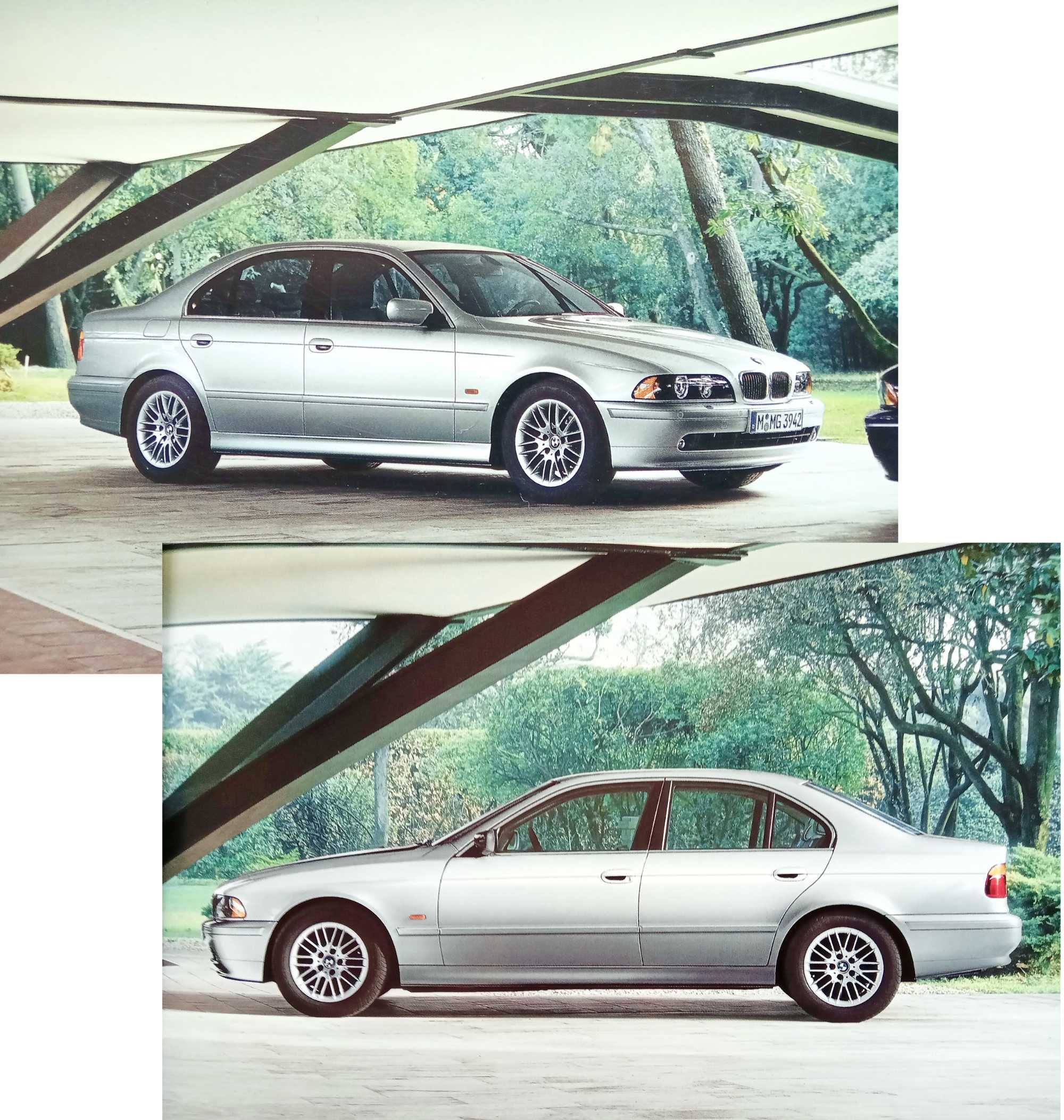 BMW 5 E39 Limousine 2001  / bardzo obszerny prospekt - 86 str. ! IDEAŁ