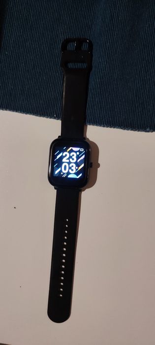 Smartwatch P20a czarny (Black) + Ładowarka, Uzywany 1 raz!