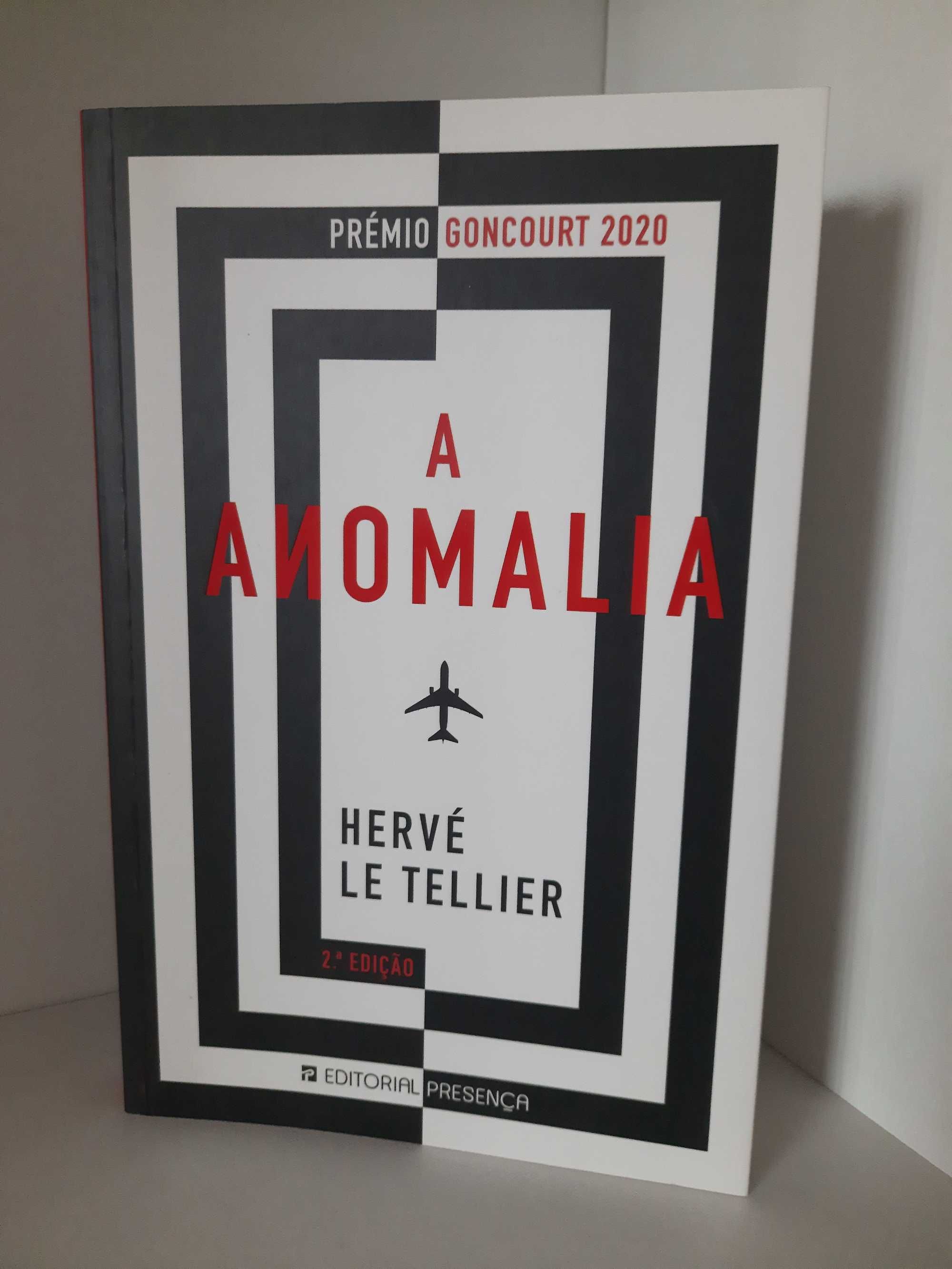 Livro "A Anomalia" de Hervé Le Tellier