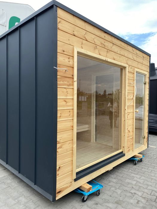 Sauna ogrodowa kostka