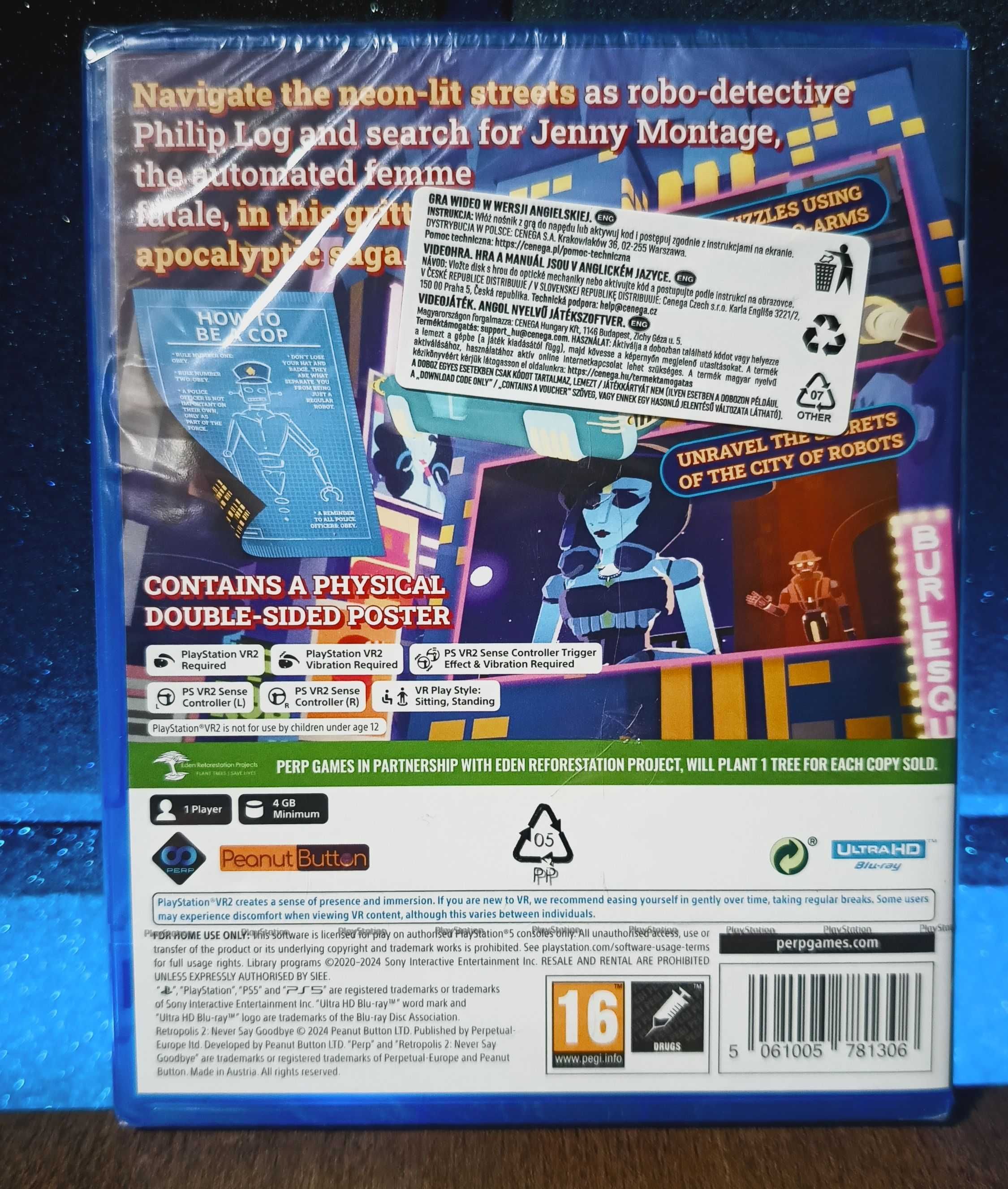 Retropolis 2: Never Say Goodbye PS5 - gra przygodowa na VR