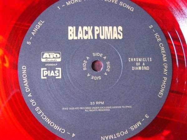 Black Pumas – Chronicles Of A Diamond (Red Vinyl, Clear Vinyl)