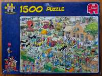 Puzzle 1500 HAASTEREN JUMBO Farm visit komiksowe