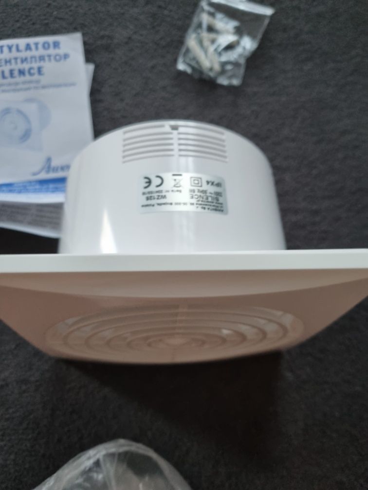 Wentylator nowy Awenta Silence WZ125 ø125 6W 32 dB 145 m³/h