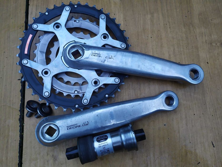 Shimano Deore LX korby FC-M569 dł.175mm IG22/32/42t +BB-UN52-E Polecam