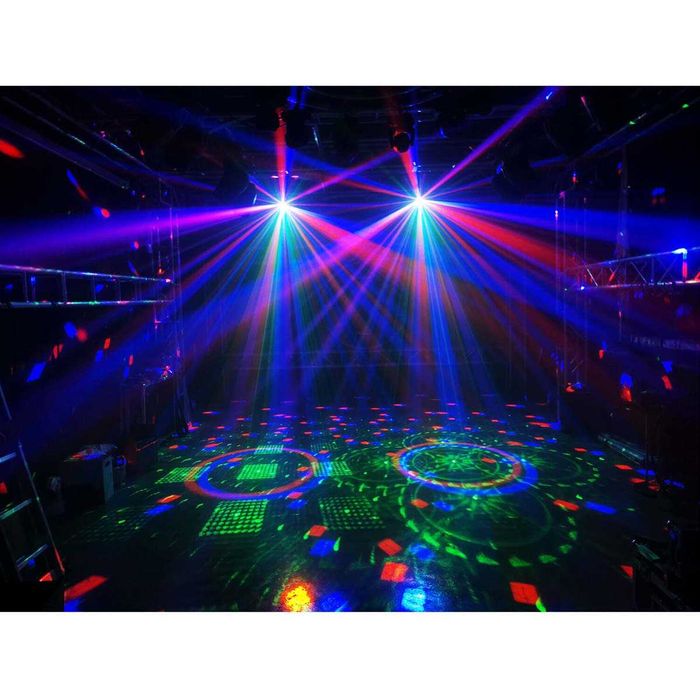 Projetor 5 em 1 Full MOON, astro, wash, UV, Laser, Strobe
