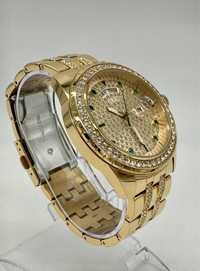 Relógio unissex Guess Comet Gold Tone Day/Date GW0218G2