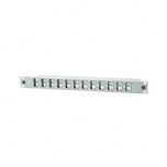 Painel UTP 1U 24 portas Cat6A Snap-In