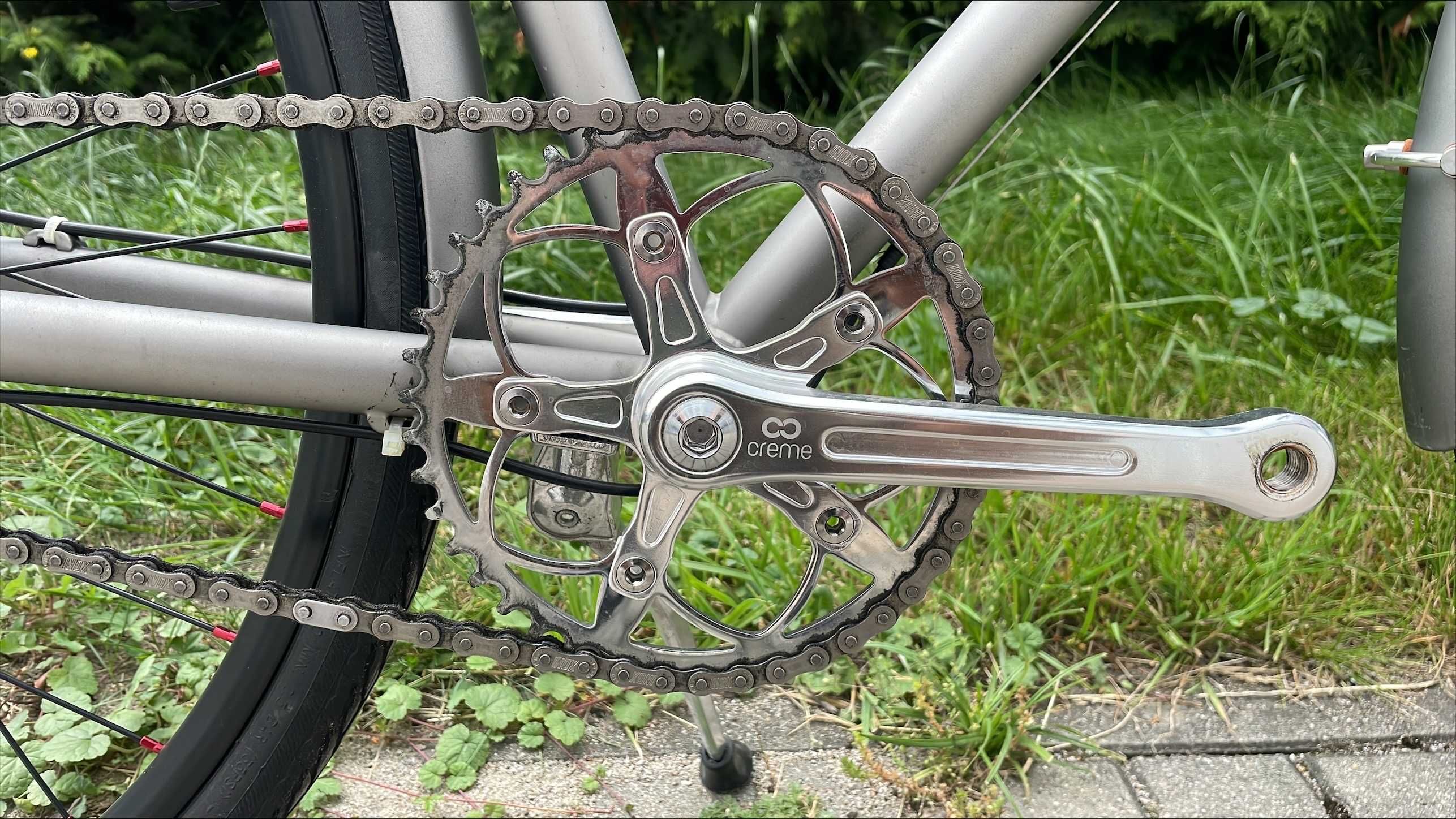 Rower creme  ristretto THUNDER MOONLIGHT 8S M 55
