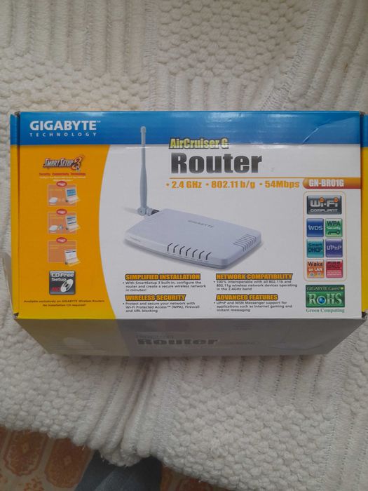 Router gigabyte novo