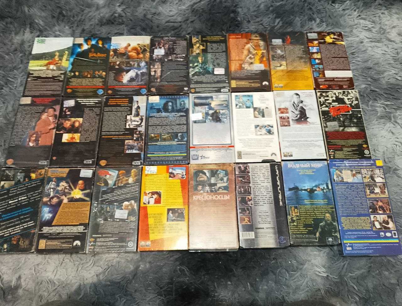 Видеокассеты VHS Гарри Поттер, , Город грехов, Индиана Джонс