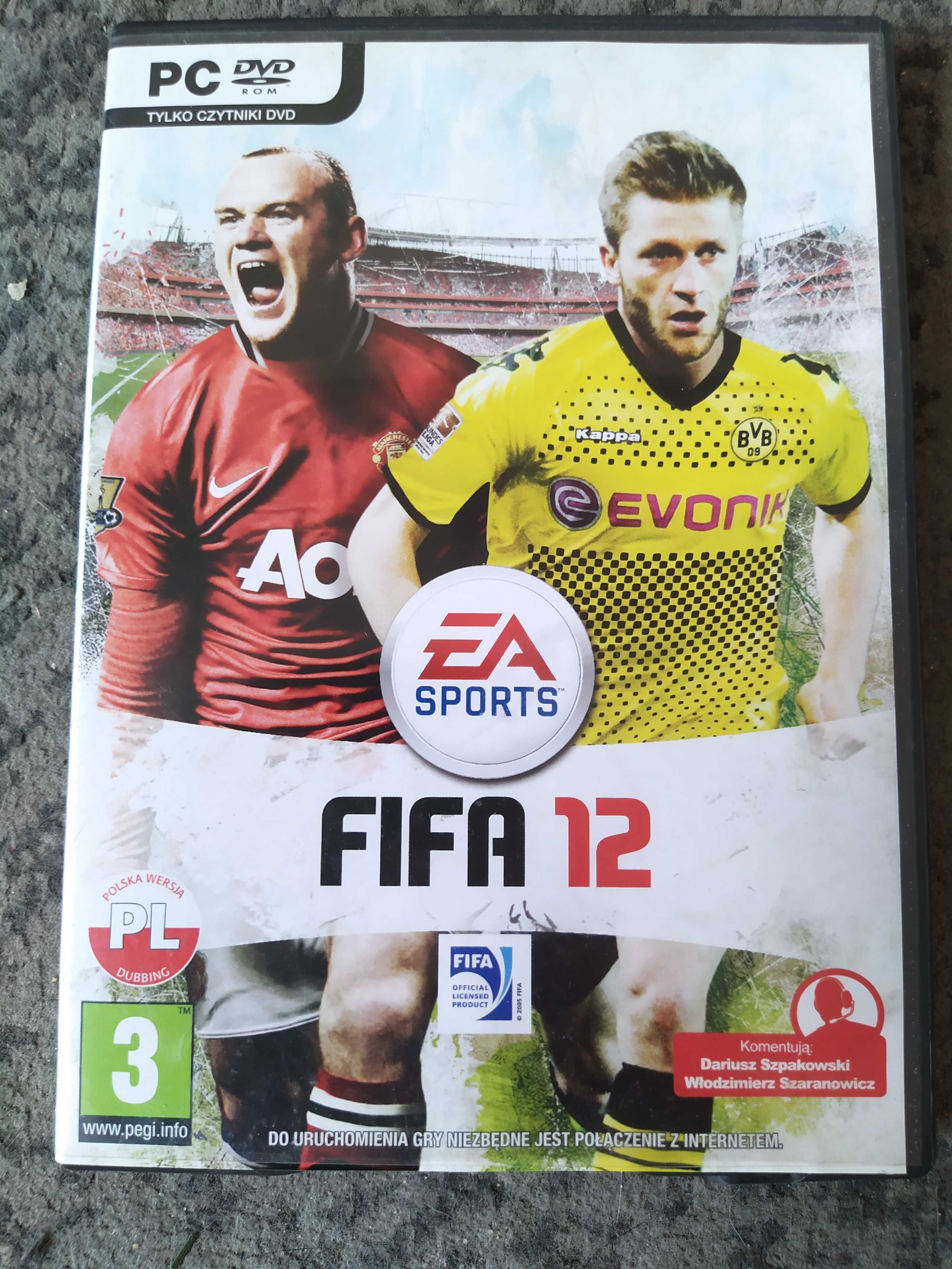 FIFA 12 PC DVD non-cdkey
