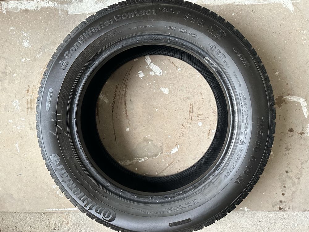 Continental ContiWinterContact 205 60 r16 run flat